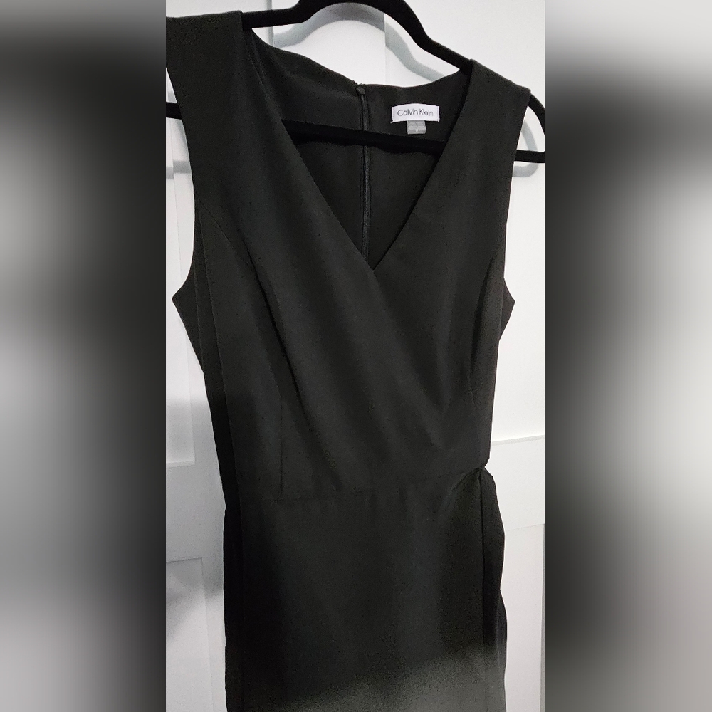 Calvin Klein Black Midi Dress - Picture 4 of 10